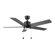 Carro Apex 52in 5-Blade Ceiling Fan | Brushed Nickel Plywood Blades and Integrated 3500K LED | Living Room & Bedroom | 14.2 x 52 | Model CFP525E5-L21-SJ-1