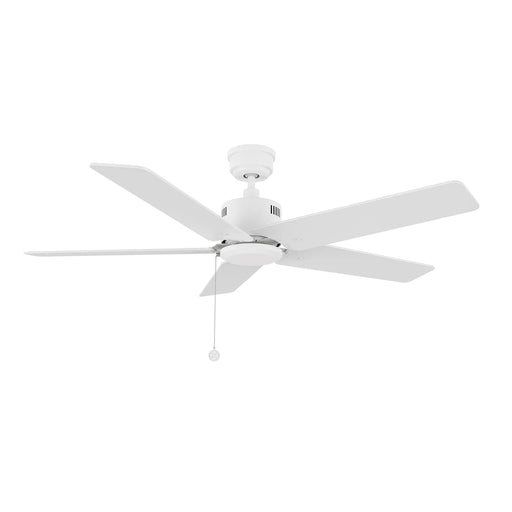 Carro Apex 52in 5-Blade Ceiling Fan | White Plywood Blades and White Finish | Living Room & Bedroom | 52 x 52 x 12.7 in | Model CFP525E5-N20-W1-1