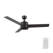Carro Santana 52in Ceiling Fan with Remote | Black Plywood Blades and DC Motor | Living Room & Bedroom | 52 x 52 x 15 in | Model CFR523E5-N10-B2-1