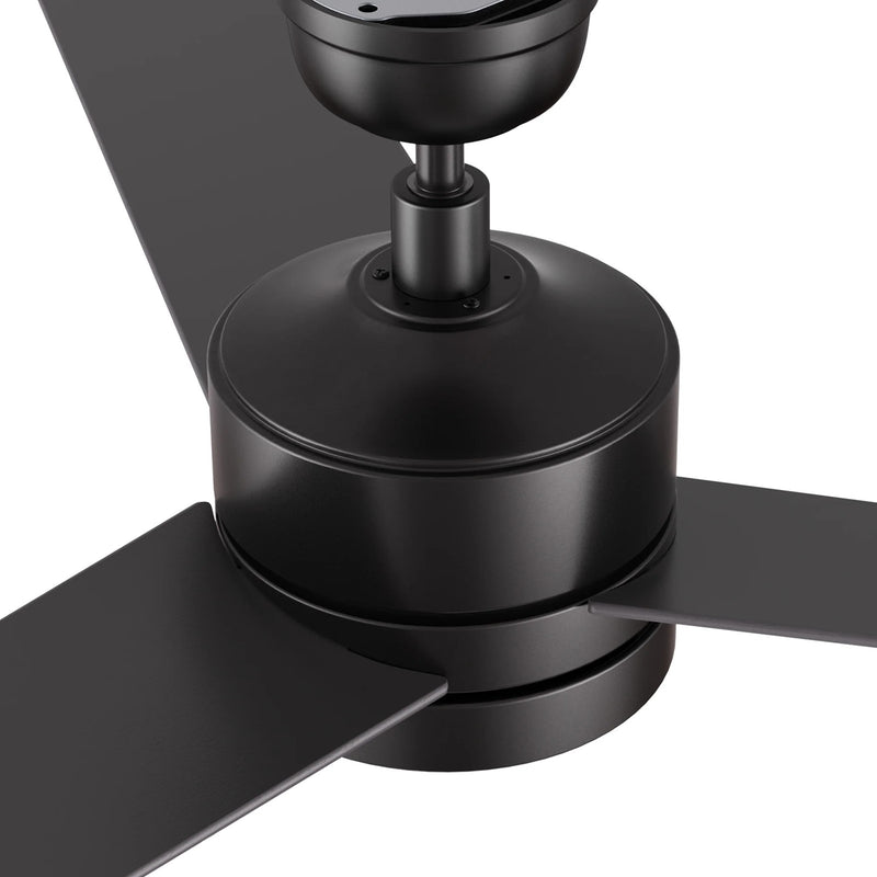 Carro Santana 52in Ceiling Fan with Remote | Black Plywood Blades and DC Motor | Living Room & Bedroom | 52 x 52 x 15 in | Model CFR523E5-N10-B2-1