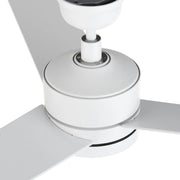 Carro Santana 52in 3-Blade Ceiling Fan | White Plywood Blades | Living Room & Bedroom | 52 x 52 x 15 in | Model CFR523E5-N10-W1-1