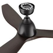 Carro Phoenix 52in 3-Blade Ceiling Fan | Modern Black Sambuca and Solid Wood | Living Room & Bedroom | 52 x 52 x 14.1 in, DC | Model CFR523K2-N10-BM4-1