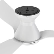 Carro Dalby 52in 3-Blade Ceiling Fan | Modern White Plywood Blades | Living Room & Bedroom | 52 x 52 x 9.5 in | Model CFR523P1-N20-W1-1-FM