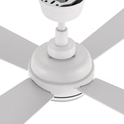 Carro Tryton 52in 4-Blade Ceiling Fan | White Plywood Blades and White Finish | Living Room & Bedroom | 52 x 52 x 14 in | Model CFR524Q9-L11-W1-1