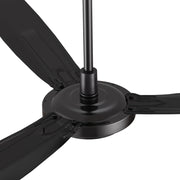 Carro Oberon 56in 3-Blade Ceiling Fan | Industrial Black and Iron | Living Room & Loft | 56 x 56 x 18.3 in, DC Motor, Remote | Model CFR563Z1-N10-B2-1