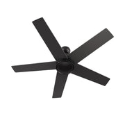 Carro Santana 52in 5-Blade Ceiling Fan | Modern Black Plywood Blades | Living Room & Bedroom | 52 x 52 x 15 in, DC Motor | Model CFW525E5-N10-B2-1