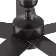 Carro Santana 52in 5-Blade Ceiling Fan | Modern Black Plywood Blades | Living Room & Bedroom | 52 x 52 x 15 in, DC Motor | Model CFW525E5-N10-B2-1