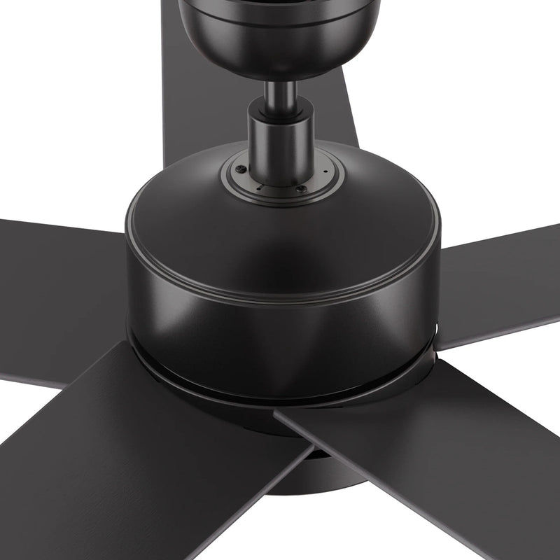 Carro Santana 52in 5-Blade Ceiling Fan | Modern Black Plywood Blades | Living Room & Bedroom | 52 x 52 x 15 in, DC Motor | Model CFW525E5-N10-B2-1