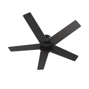 Carro Santana 52in 5-Blade Flush Mount Ceiling Fan | Modern Black Plywood Blades | Living Room & Bedroom | 52 x 52 x 11 in | Model CFW525E5-N10-B2-1-FM
