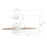 Carro Maddox 52" Ceiling Fan/Remote/Light Kit