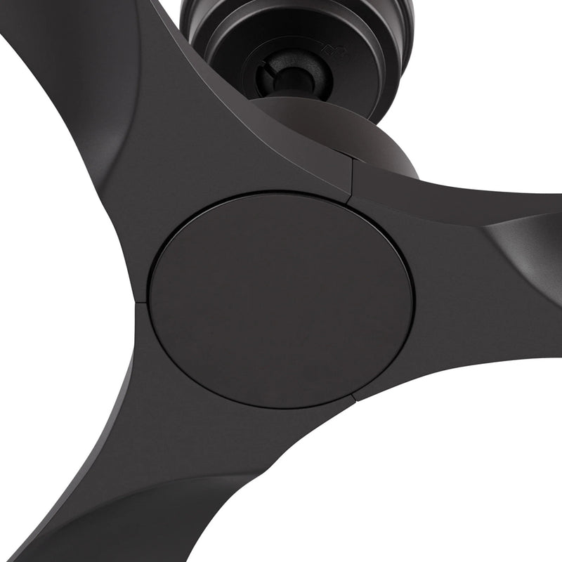 Carro Kiama 52in Smart Ceiling Fan | Black ABS Blades | Living Room & Bedroom | 52 x 52 x 11.7 in | Model SFR523A-N10-B2-1