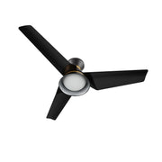 Carro Kreis 52in Flush Mount Smart Ceiling Fan | Black Gold ABS Blades | Living Room & Great Room | 52 x 52 x 11.6 in | Model SFR523A1-L12-B2-1-FMA