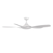 Carro Salem 52in 5-Blade Smart Ceiling Fan | White and Plywood Blades | Indoor Living Room & Great Room | 52 x 52 x 13.3 in | Model SFR525G4-N10-W1-1