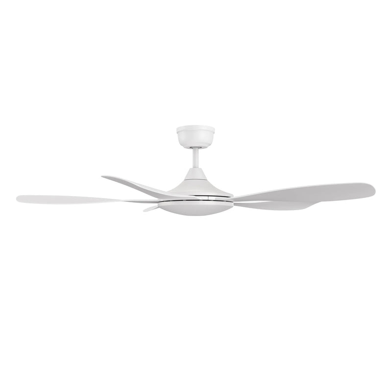 Carro Salem 52in 5-Blade Smart Ceiling Fan | White and Plywood Blades | Indoor Living Room & Great Room | 52 x 52 x 13.3 in | Model SFR525G4-N10-W1-1