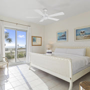 Carro Appleton 56in 5-Blade Smart Ceiling Fan | White Plywood Blades and White Finish | Living Room & Covered Patio | 56 x 56 x | Model SFR565E-L12-W1-1