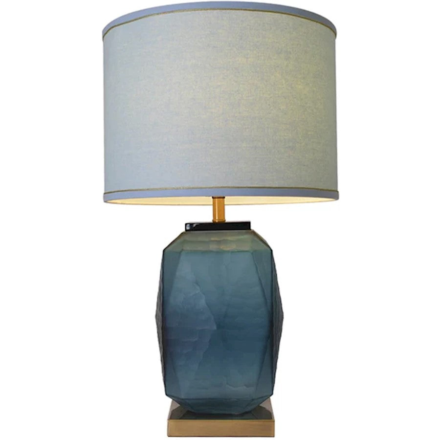 Carro Platycodon Little 1 Lt 23" Table Lamp/Single, Blue/Grey
