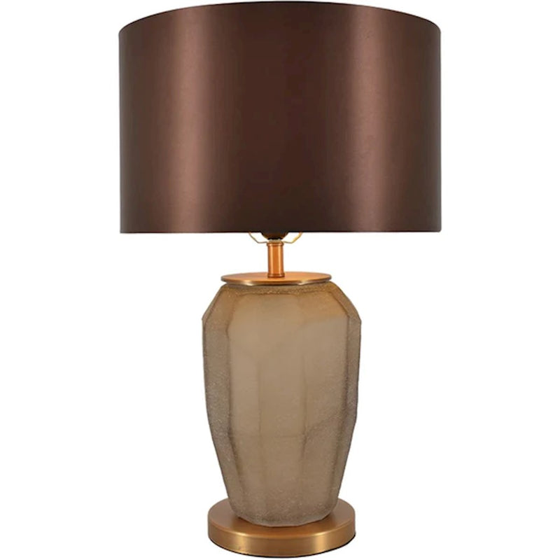 Carro Lola 1 Light 23" Table Lamp/Single, Apricot/Brown