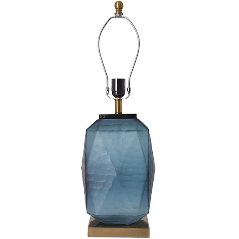 Carro Platycodon 1 Light 26" Table Lamp/Single, Blue/Blue