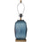 Carro Platycodon 1 Light 26" Table Lamp/Single, Blue/Blue