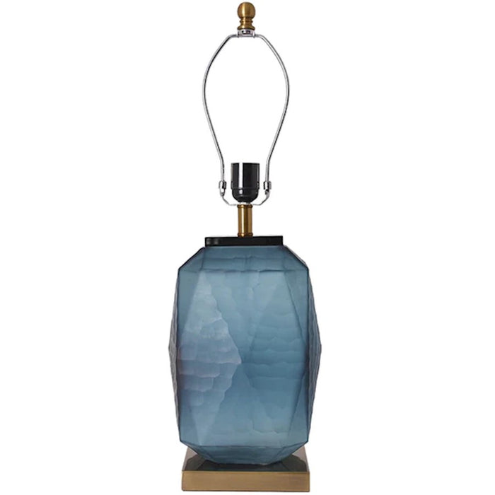 Carro Platycodon 1 Light 26" Table Lamp/Single, Blue/Blue