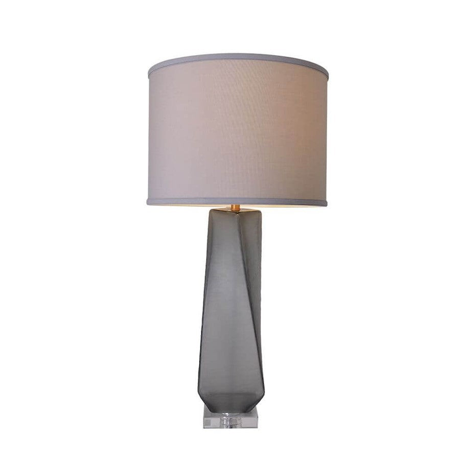 Carro Kala Big 1 Light 31" Table Lamp/Single, Smoke Grey/Grey