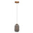 Carro Circulus Little Ribbed Glass Mini Pendant