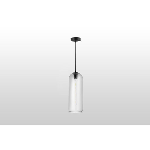 Carro Oriyan Big Cylinder Glass Pendant, Clear