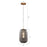 Carro Circulus Ribbed Glass Pendant