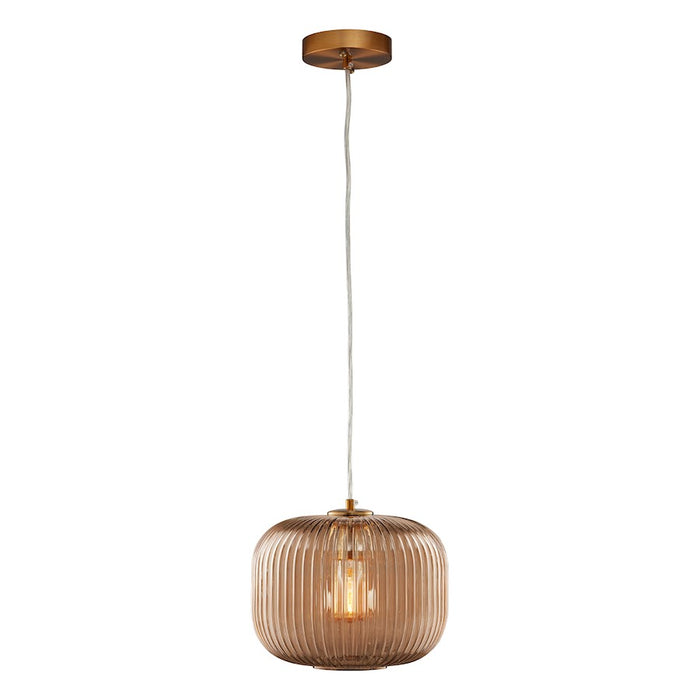 Carro Circulus Big Ribbed Glass Pendant