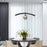 Carro Camden Glass Creative LED Pendant, Smoke Gray/Smoke Grey