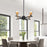 Carro Florence Glass LED Pendant, Amber/Amber