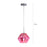 Carro Pegase Jewel Tone Glass Pendant