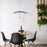 Carro Eden Hanging LED Pendant, Brushed Gold/Brushed Gold