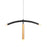 Carro Eden Hanging LED Pendant, Brushed Gold/Brushed Gold