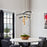 Carro Edin LED Pendant, Brushed Gold/Brushed Gold