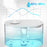 Carro 4L Top Fill Ultrasonic Cool Mist Humidifier/White/Aroma Tray