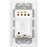 Carro Pionnier Smart Switch, Light On/Off, White