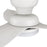 Carro Upton 45" Ceiling Fan/Remote/Light Kit, White/White