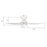 Carro Upton 45" Ceiling Fan/Remote/Light Kit, White/White