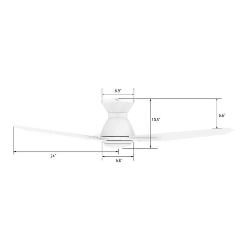 Carro Tracer 48" Ceiling Fan/Remote/Light Kit