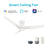 Carro Calen 48" Ceiling Fan/Remote/Light Kit, White/White