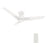 Carro Calen 48" Ceiling Fan/Remote/Light Kit, White/White