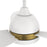 Carro Fremont 48" Ceiling Fan/Remote/Light Kit/Downrod, White