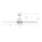 Carro Fremont 48" Ceiling Fan/Remote/Light Kit/Downrod, White