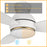 Carro Hobart 48" Ceiling Fan/Remote/Light Kit