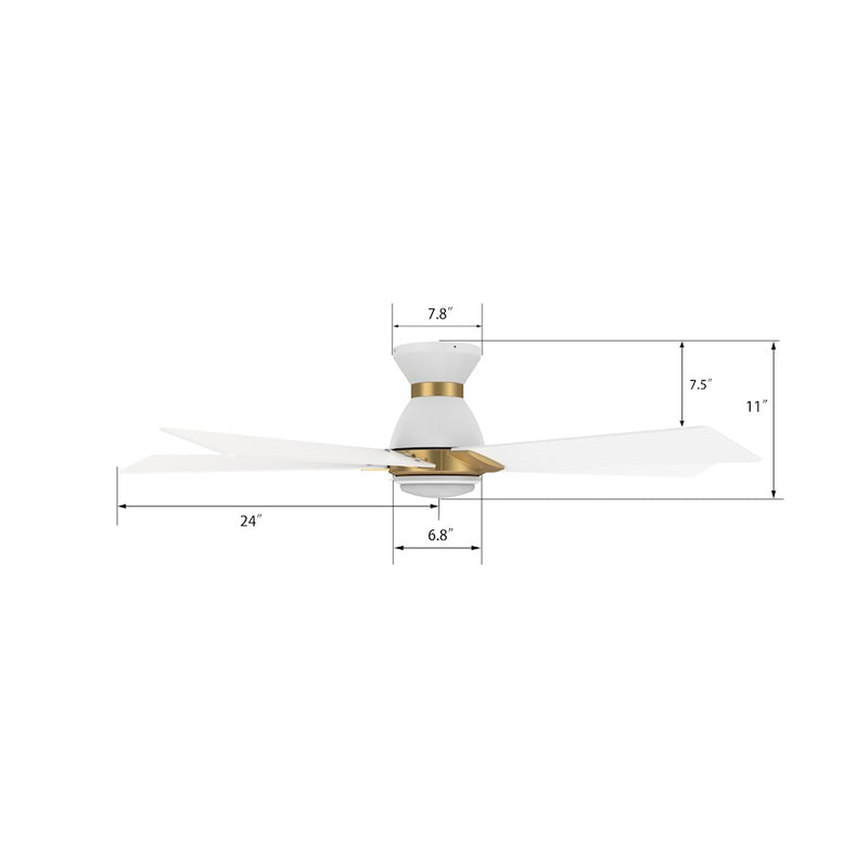 Carro Ascender 48" Ceiling Fan/Remote/Light Kit