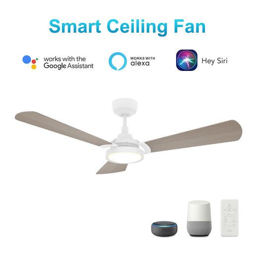 Carro Brisa 52" Ceiling Fan/Remote/Light Kit