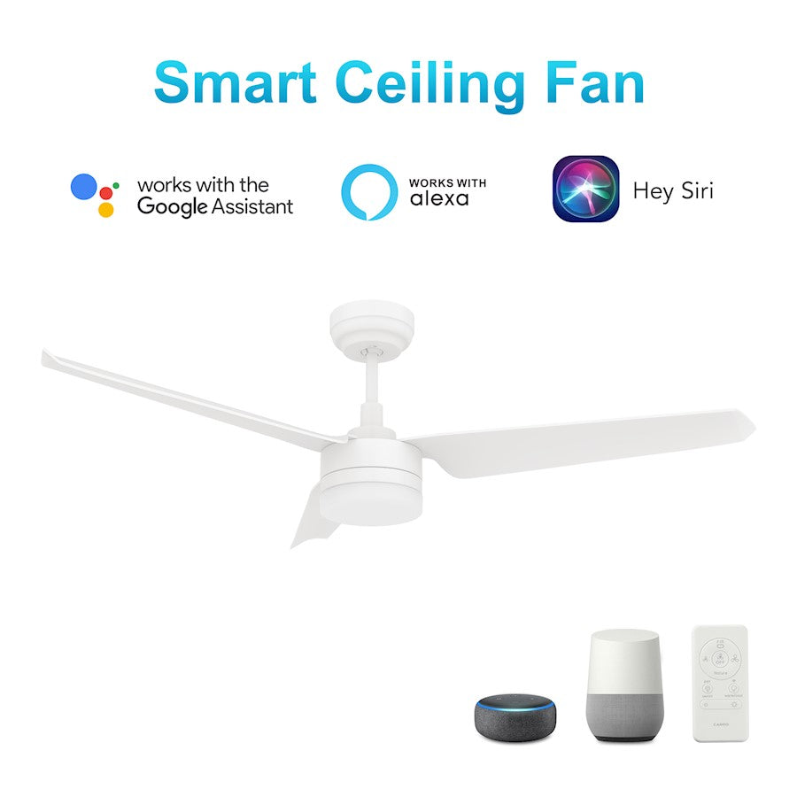 Carro Atticus 52" Ceiling Fan/Remote/Light Kit