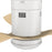 Carro Spezia 52" Ceiling Fan/Remote/Light Kit, White/Wood