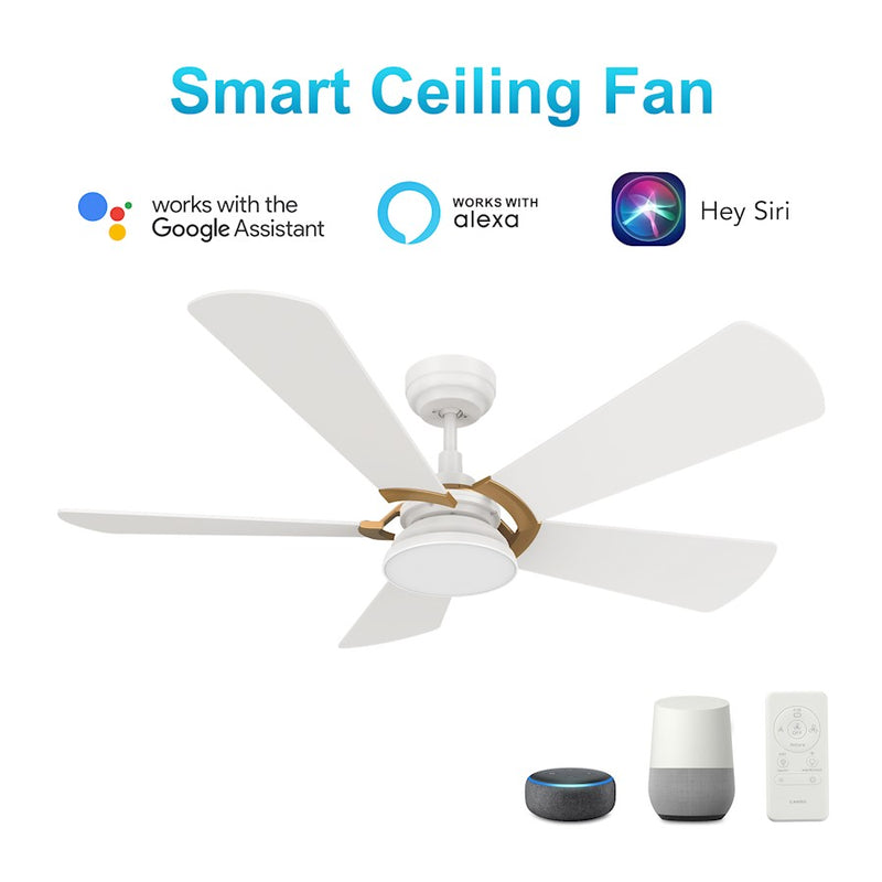 Carro Savili 52" Ceiling Fan/Remote/Light Kit